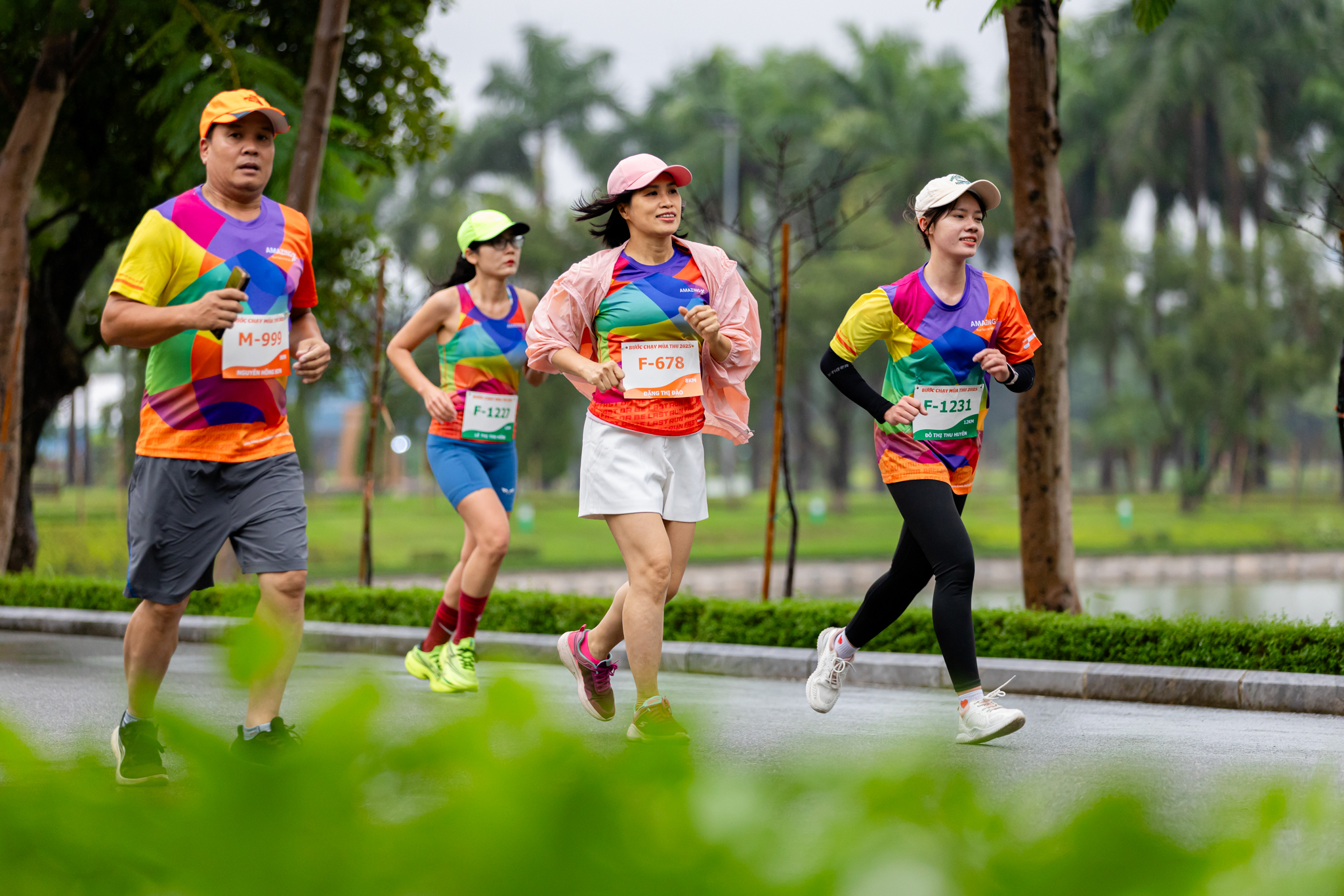 Bước chạy m&ugrave;a thu 2025 Đỗ Thị Thu Huyền